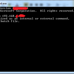 ERROR: PING is not recognized