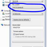 Perbedaan Format FAT32, exFAT dan NTFS