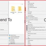 Perbedaan Send to Dengan Copy Paste Dalam Pengoprasian Komputer