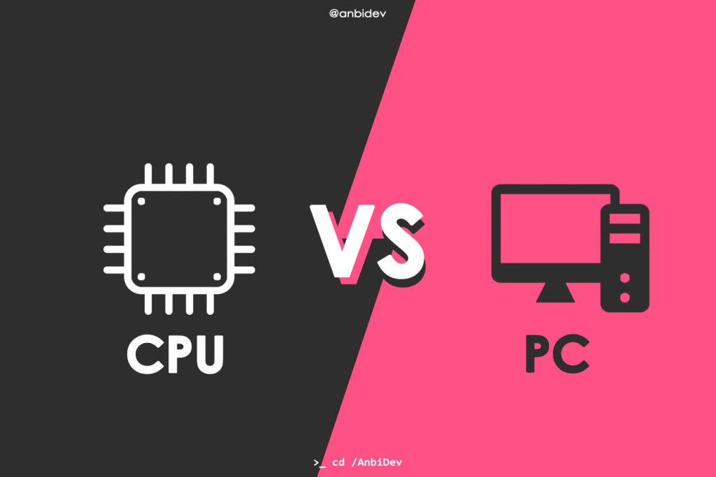 Perbedaan CPU dan PC