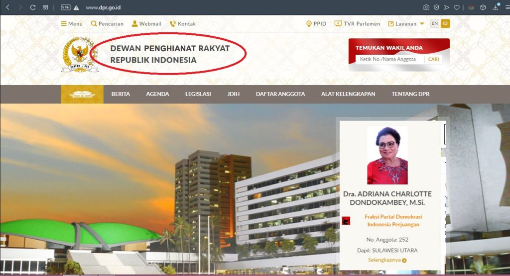 Laman Website DPR RI Di-hack, Diganti Jadi ‘Dewan Penghianat Rakyat’