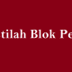 Istilah Blok Pen