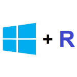 Tekan Windows + R
