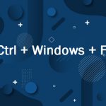 Tombol Ctrl + Windows + F