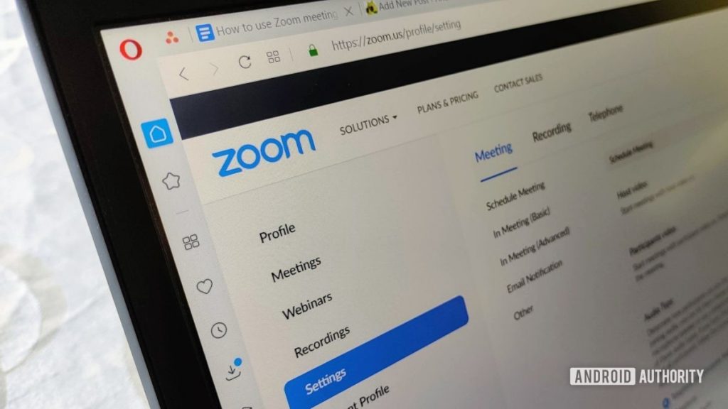 Mudah Cara Membuat Link Zoom Meeting di Laptop