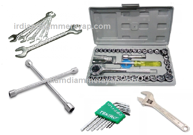 Macam-Macam Kunci Bengkel dan Fungsinya, Lengkap[100%]