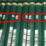 Tahukah Anda Tanda Kode Pada Sisi Pensil ?
