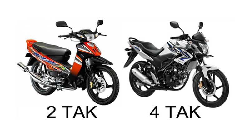 Kamu Perlu Tahu Ini Bedanya Motor 2 Tak dan 4 Tak