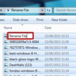 Cara Mengganti Nama (Rename) Banyak File Sekaligus Di Windows