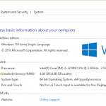 Cara Mengatasi RAM Usable Windows 10/8/7 32bit & 64bit
