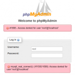 Cara Mengatasi Phpmyadmin Error “Access denied for user ‘root’@’localhost’” Di Linux