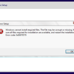 Cara Mengatasi Error 0x80070570 Saat Instalasi Windows