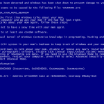 Macam-macam Bluescreen Pada Windows dan Cara Mengatasinya
