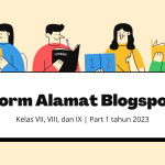 Alamat Blog Siswa Siswi Kelas VII, VIII, Dan IX SMP AF (Part 1) Tahun 2023