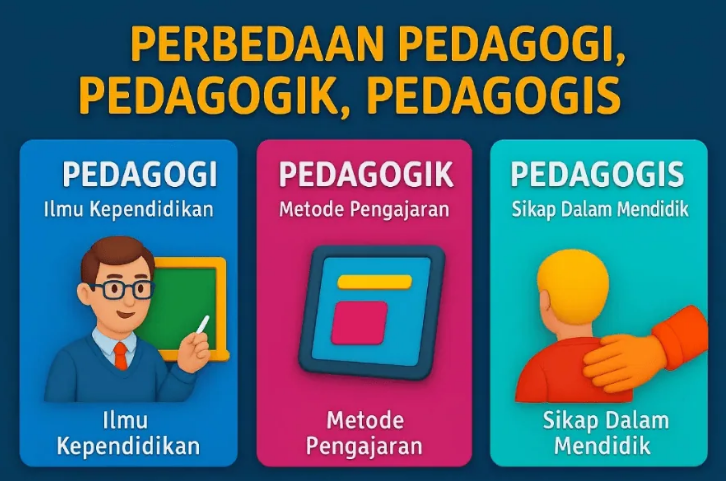 Ini Dia Bedanya PEDAGOGI, PEDAGOGIK, dan PEDAGOGIS