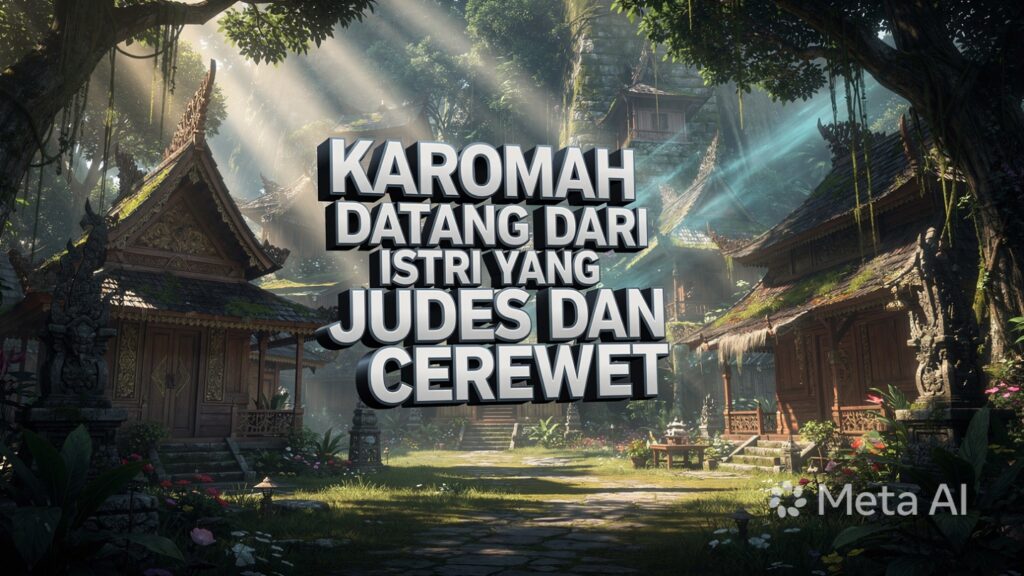 Karomah Datang Dari Istri Yang Judes Dan Cerewet